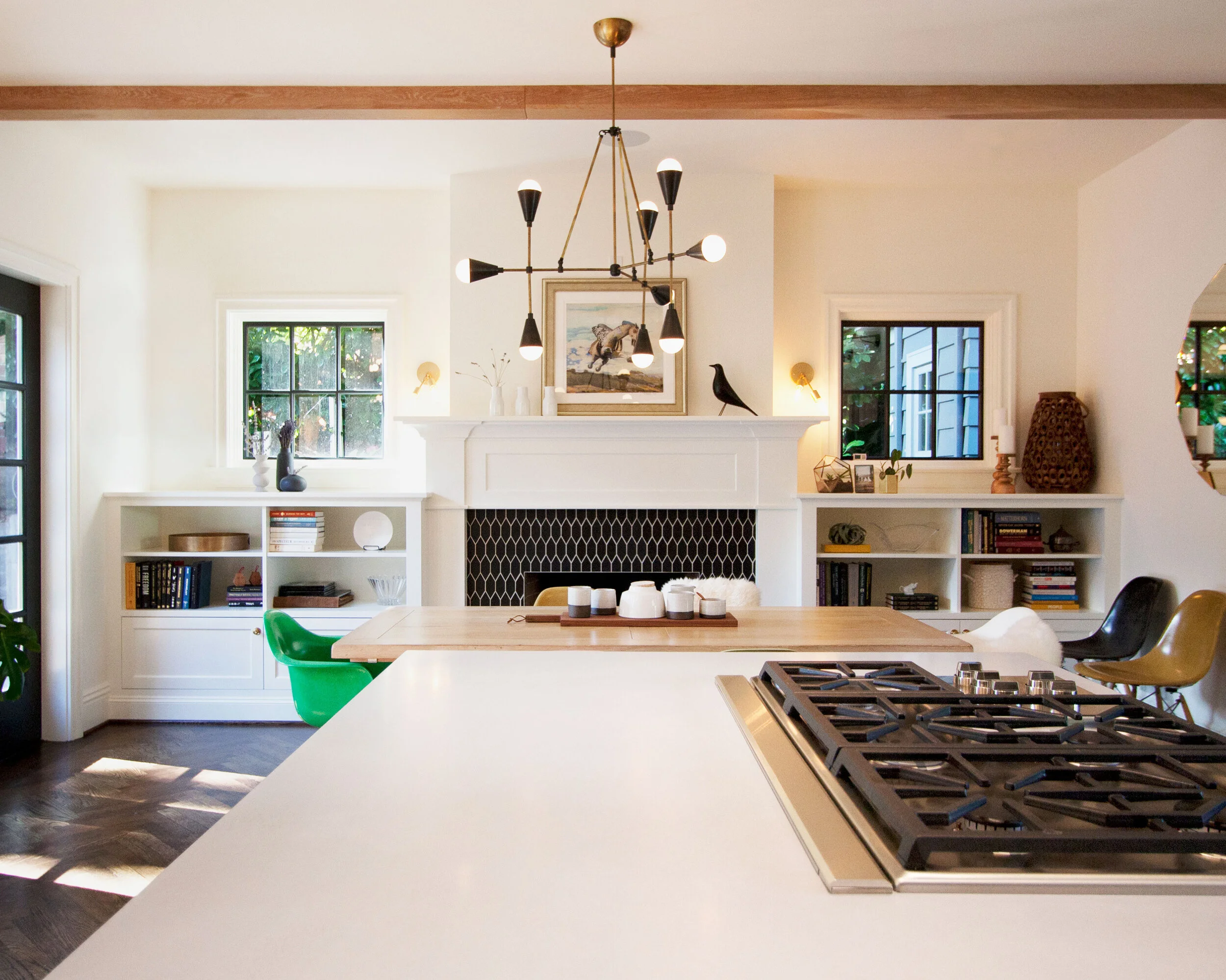 Traditional Living Room Remodel 