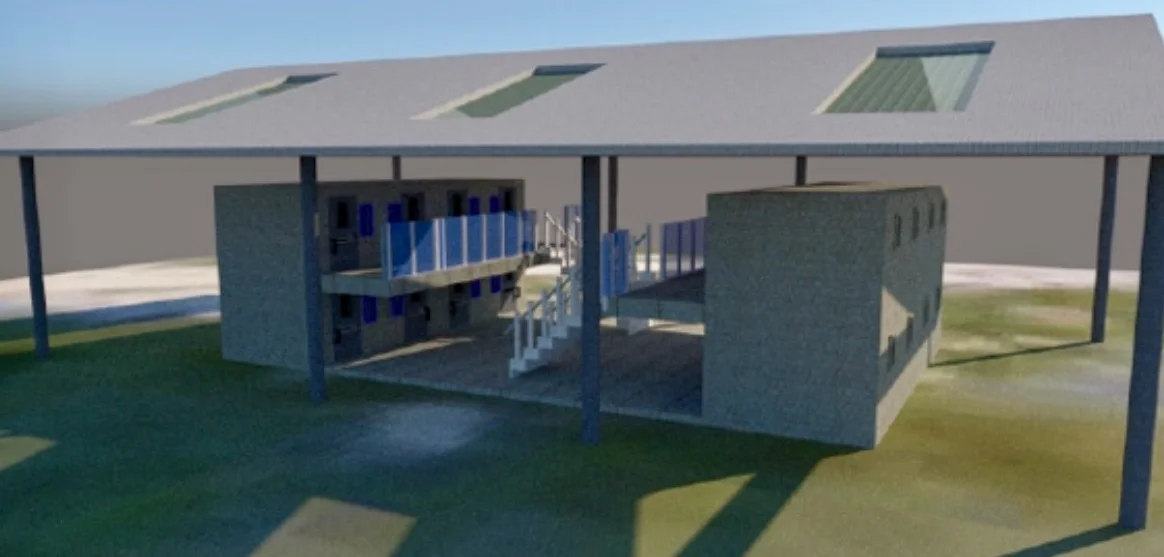 Correctional Training Pod.....will be up and operational soon...state of the art!