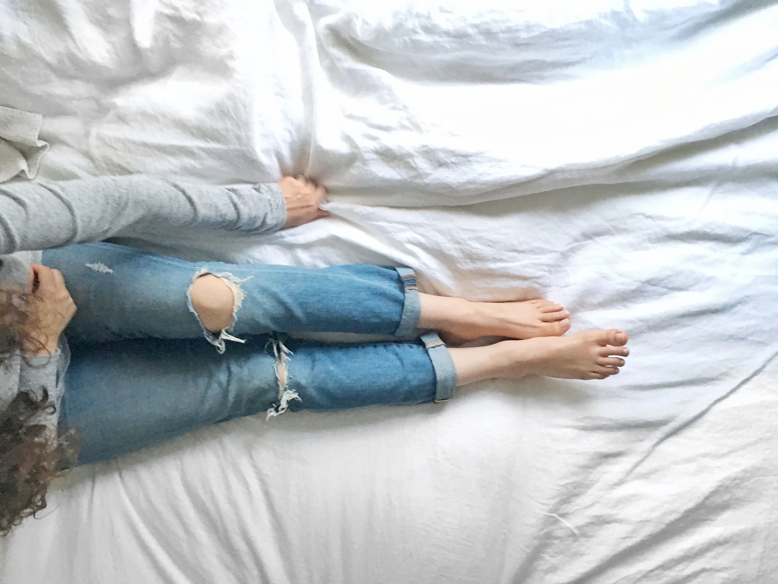 Simple Pleasure of the week freshly washed sheets