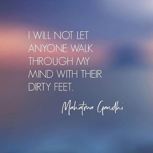 What we think and what we allow are ours to choose. 
#mahatmagandhi #mahatmagandhiquotes #quote_of_the_day #quotestoinspire #mindquotes #thoughtprovoking #inspirationdaily #inspirationalquotes