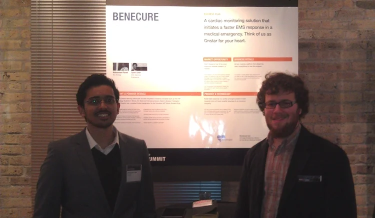 Jason/Muhammed presented the startup and met some amazing founders along with inquisitive audience members.