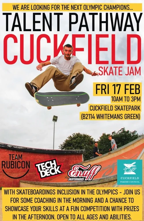 Show off your skills at Cuckfield skate park at this February's Skate ...