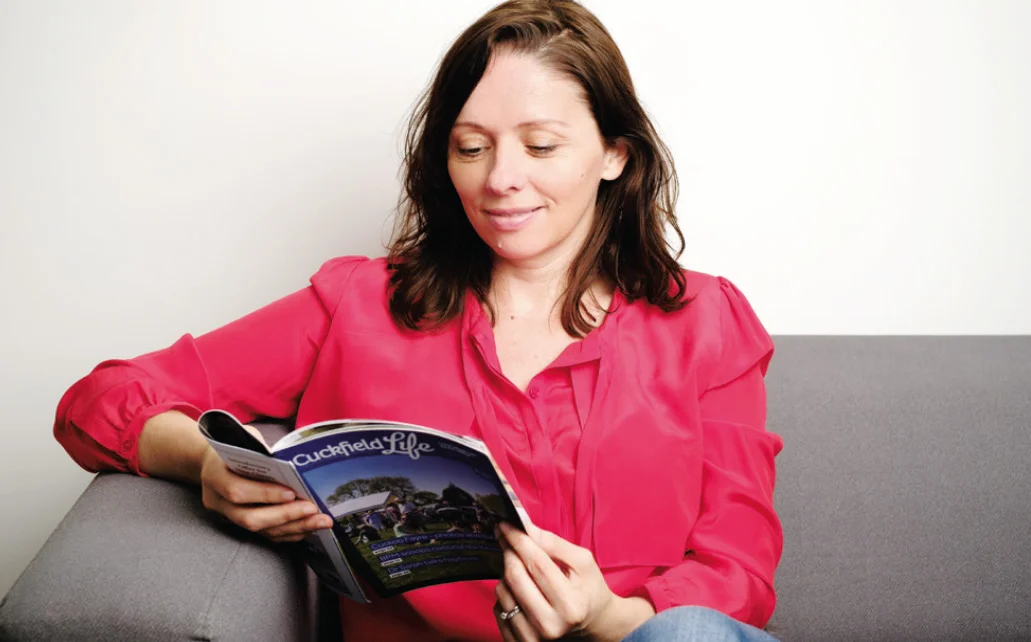 Jacqueline Elmore, assistant editor, Cuckfield Life