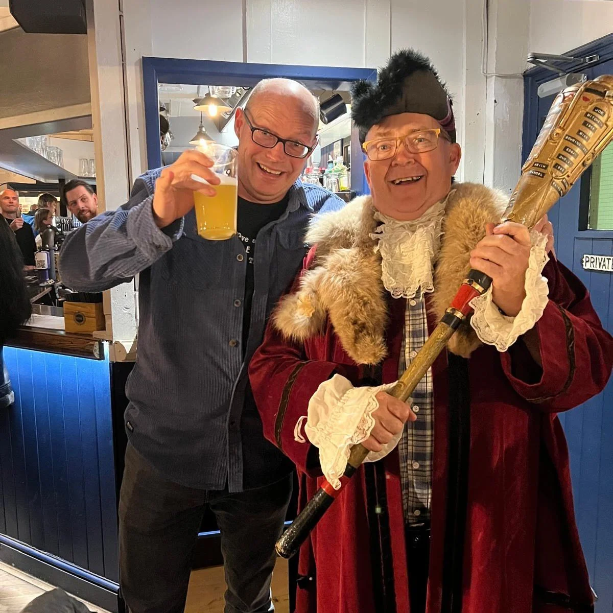 Congratulations to new mayor Alan; elected last night. Get involved in the Mayor's Procession, which sets off at 2.30pm today from Warden Park