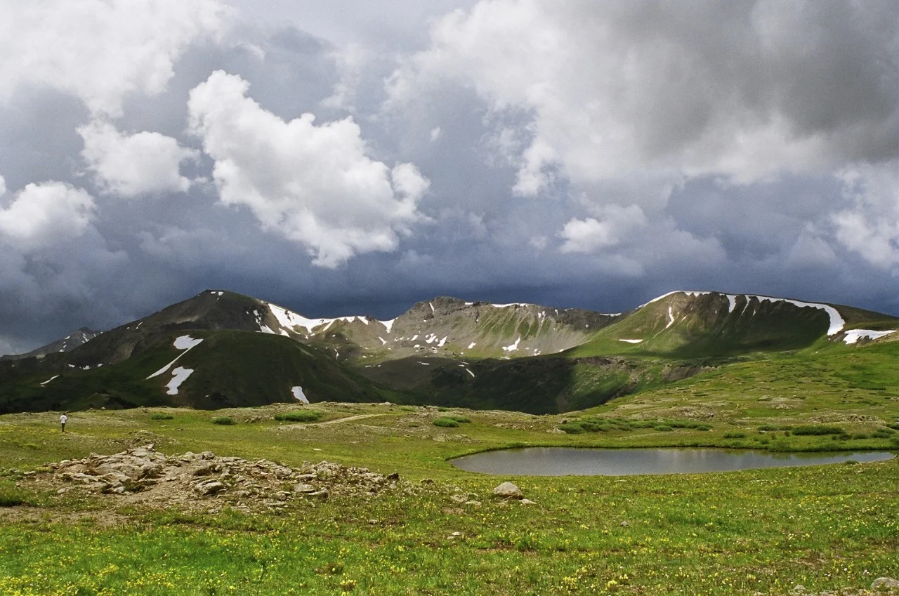 The view from atop Independence Pass on Hwy. 82. © 2004 by Bobby Magill