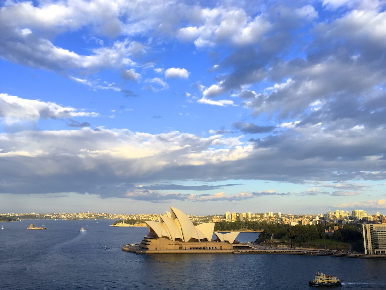 Seen from the Sydney Harbor Bridge. © Bobby Magill
