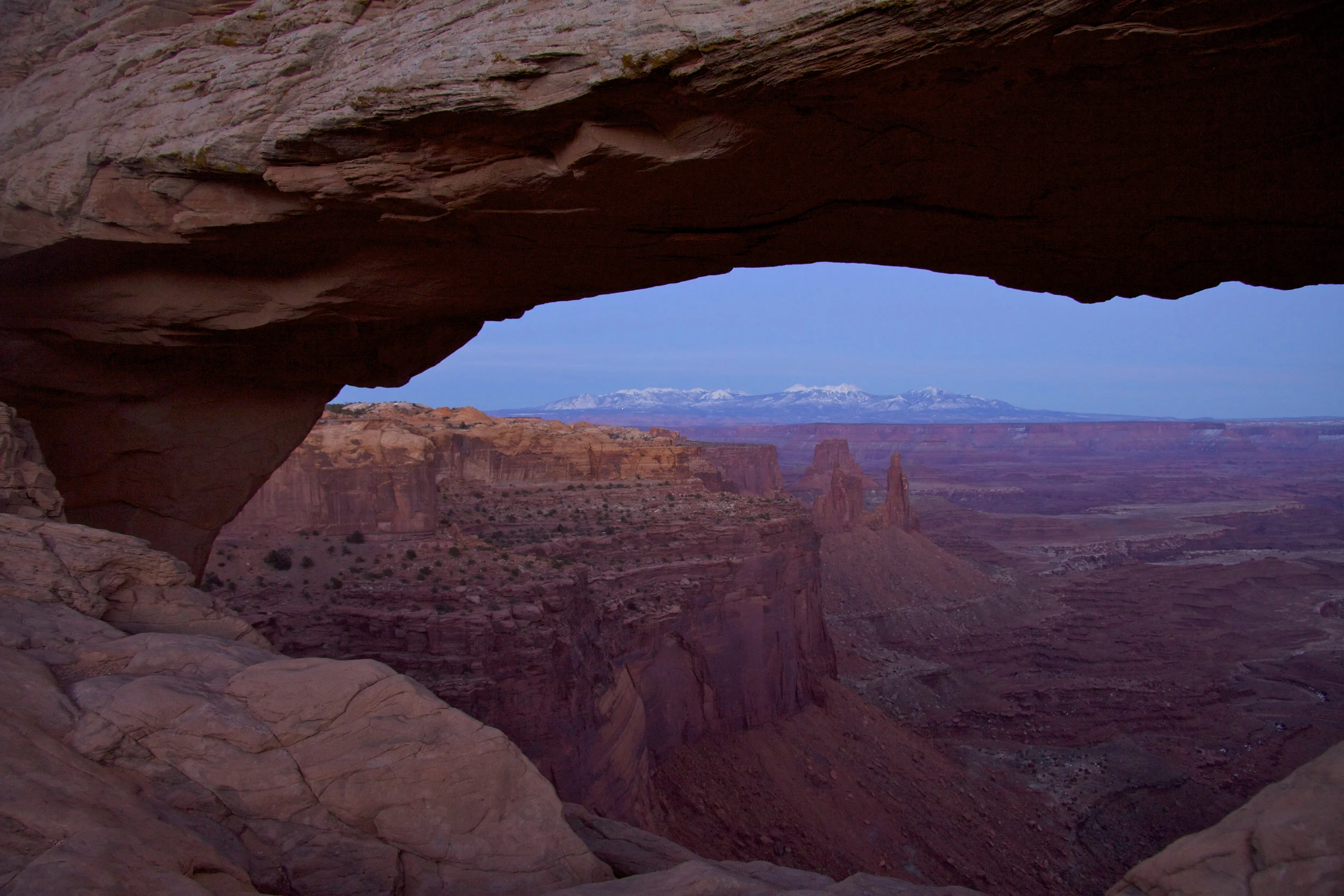 Mesa Arch After Dark