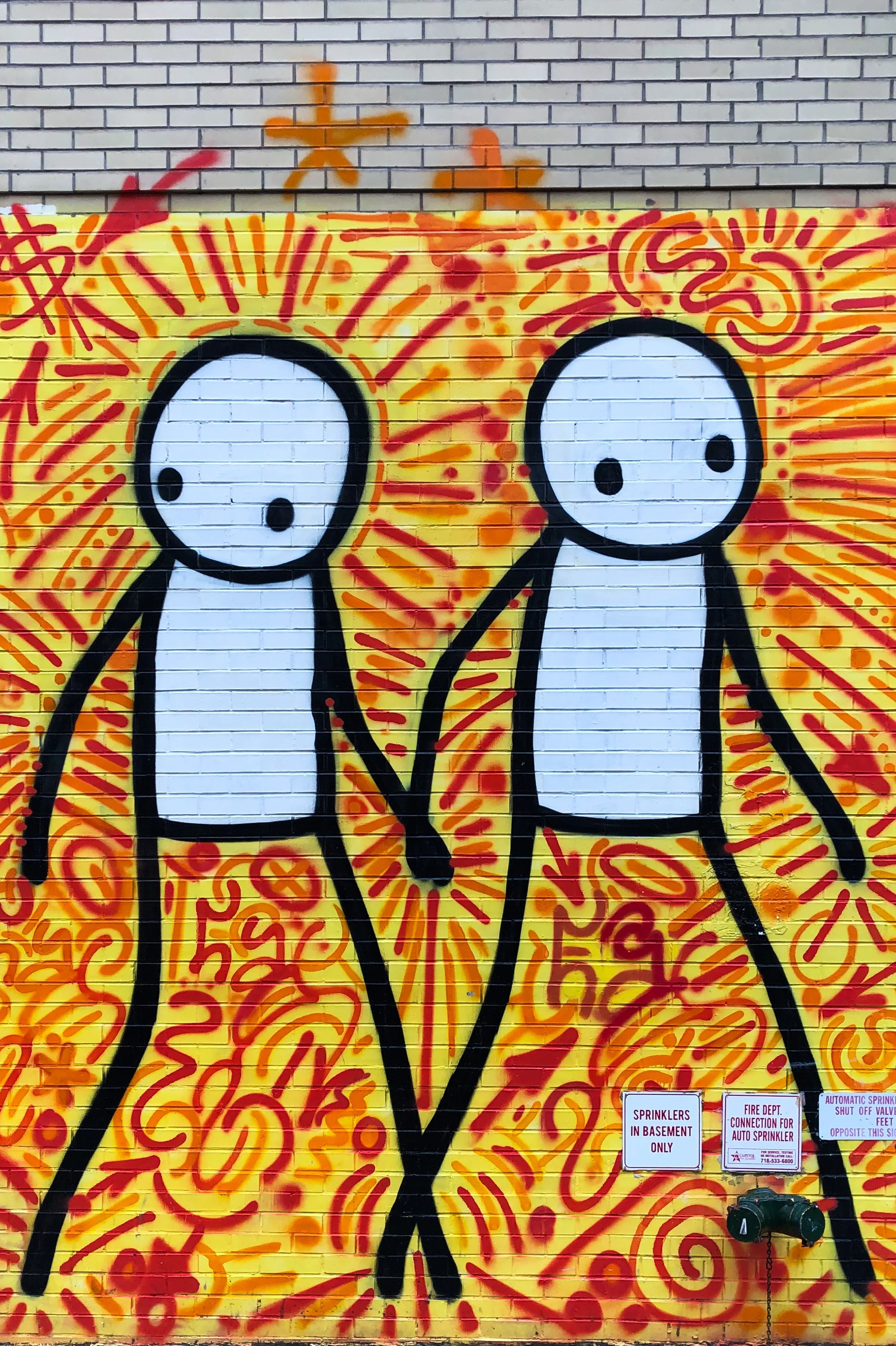 A mural in SoHo