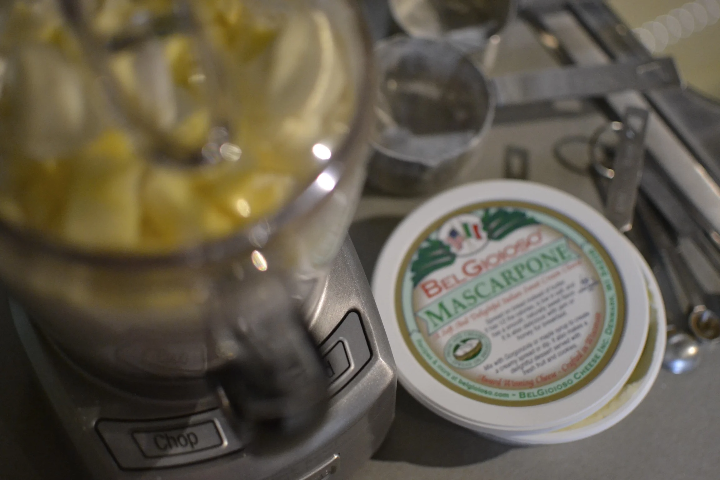 i love using mascarpone but, i do believe you could use cream cheese as a replacement in a pinch and to save on costs.