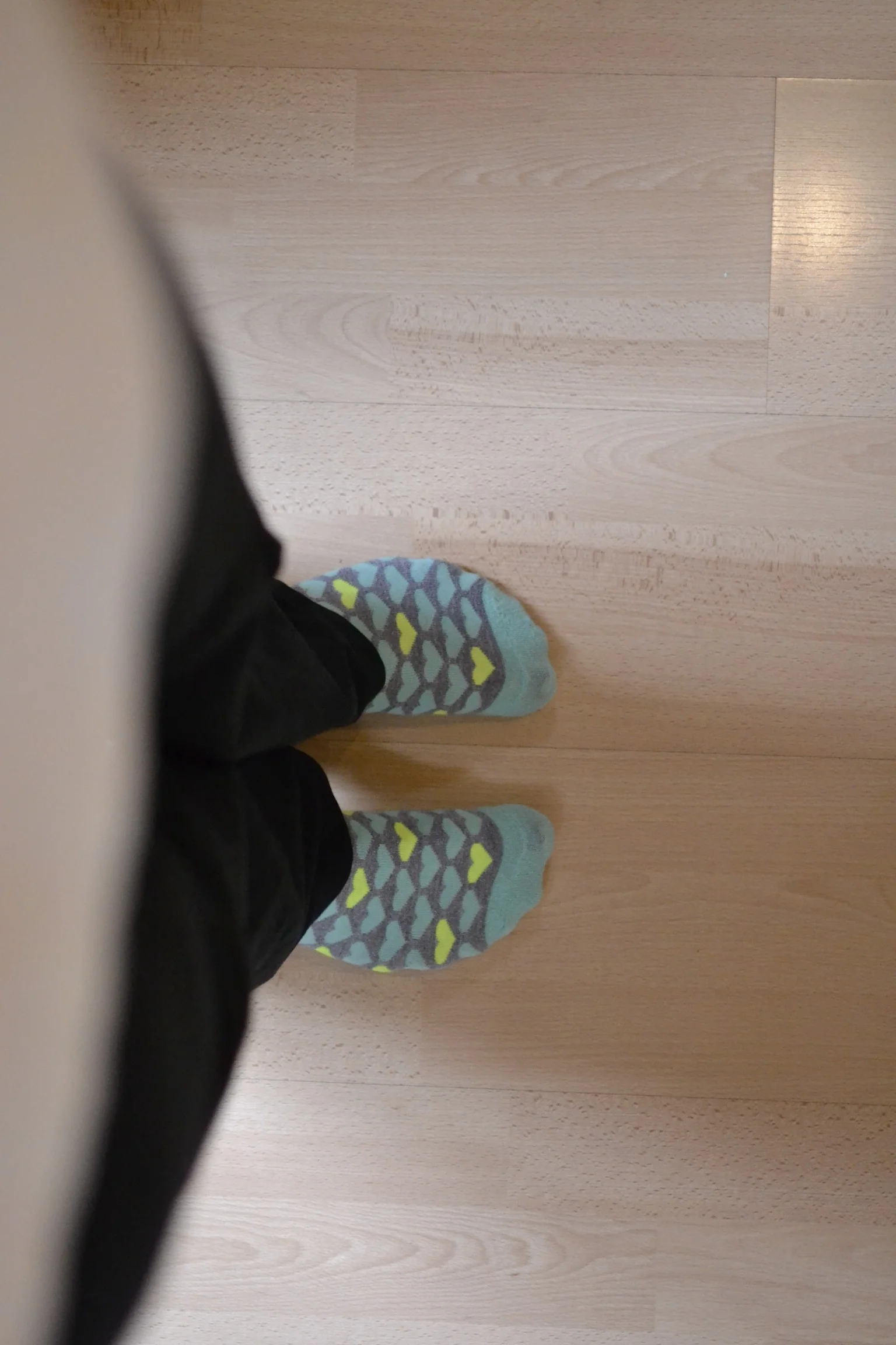 i hate wearing socks in the house but if i really have to, fun socks are best. 