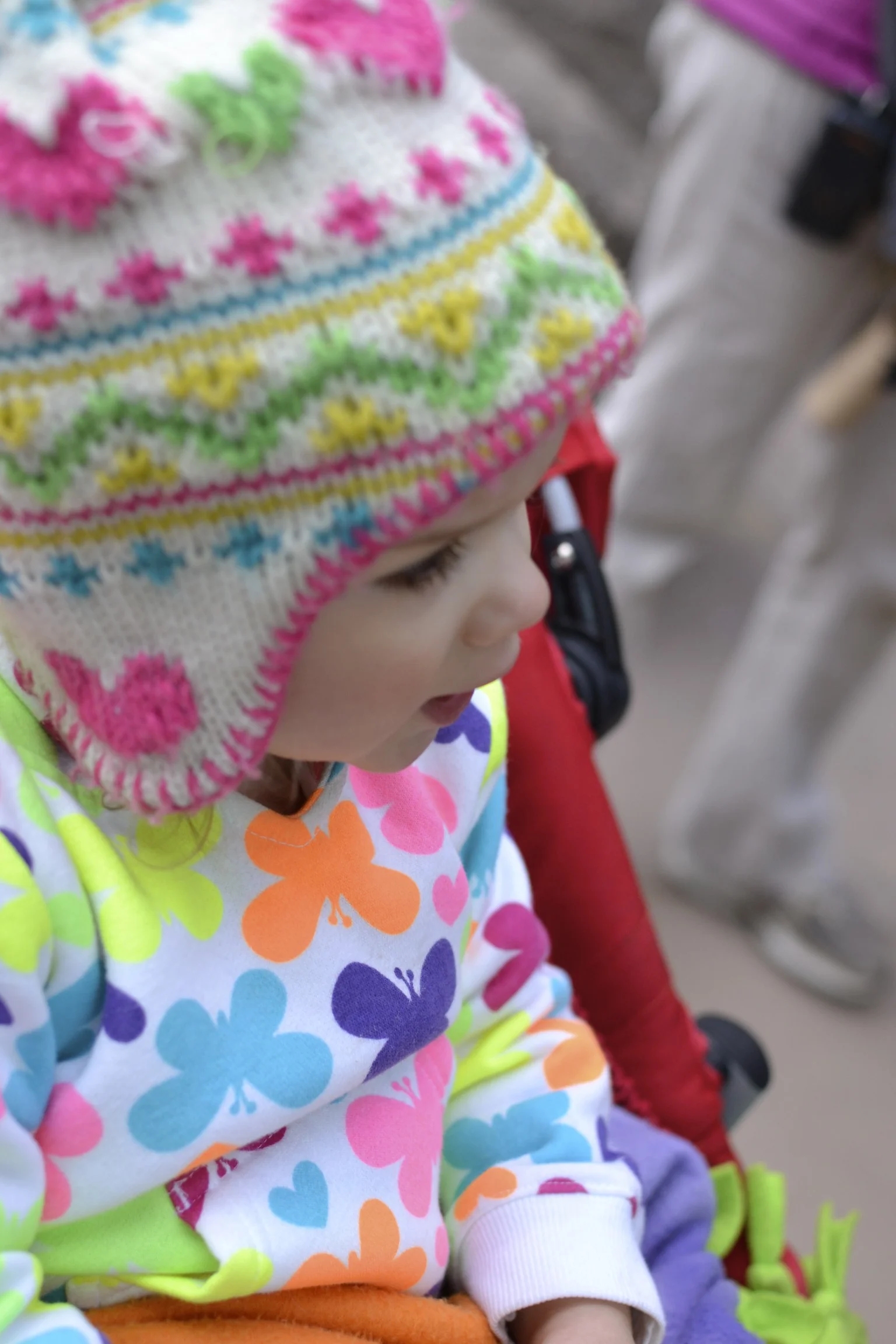 excited to see the other kiddos at the zoo!