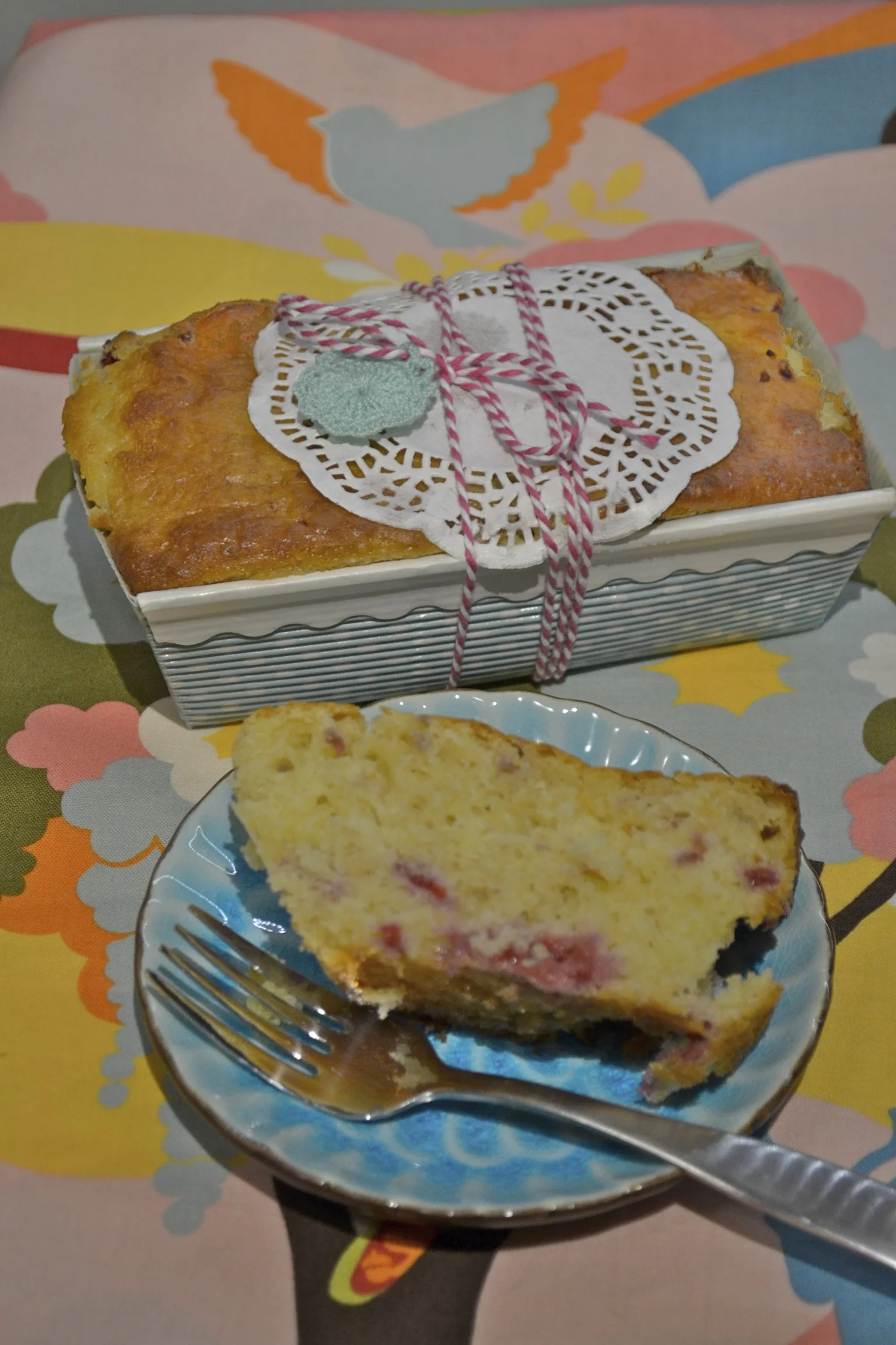 BIRD FOOD: greek yogurt pound cake