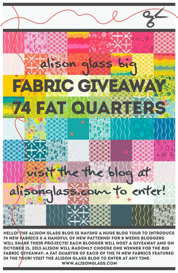 alison glass fabric tour
