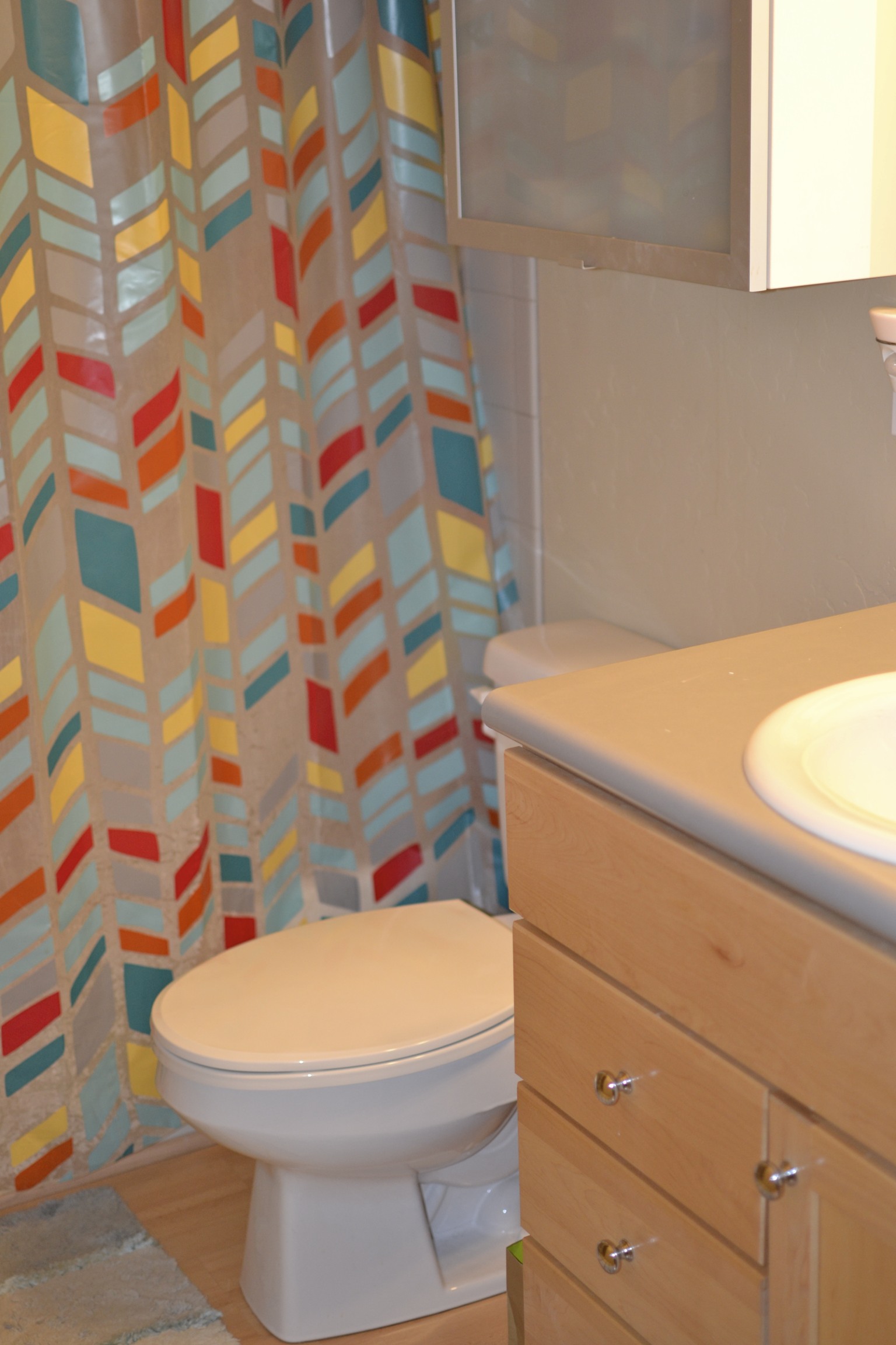Third level bathroom.