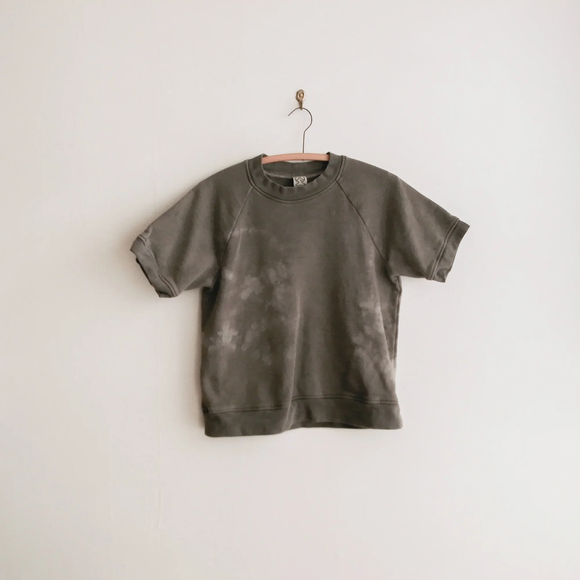 Chestnut Bark, Iron and Susuzome Shibori Sweatshirt