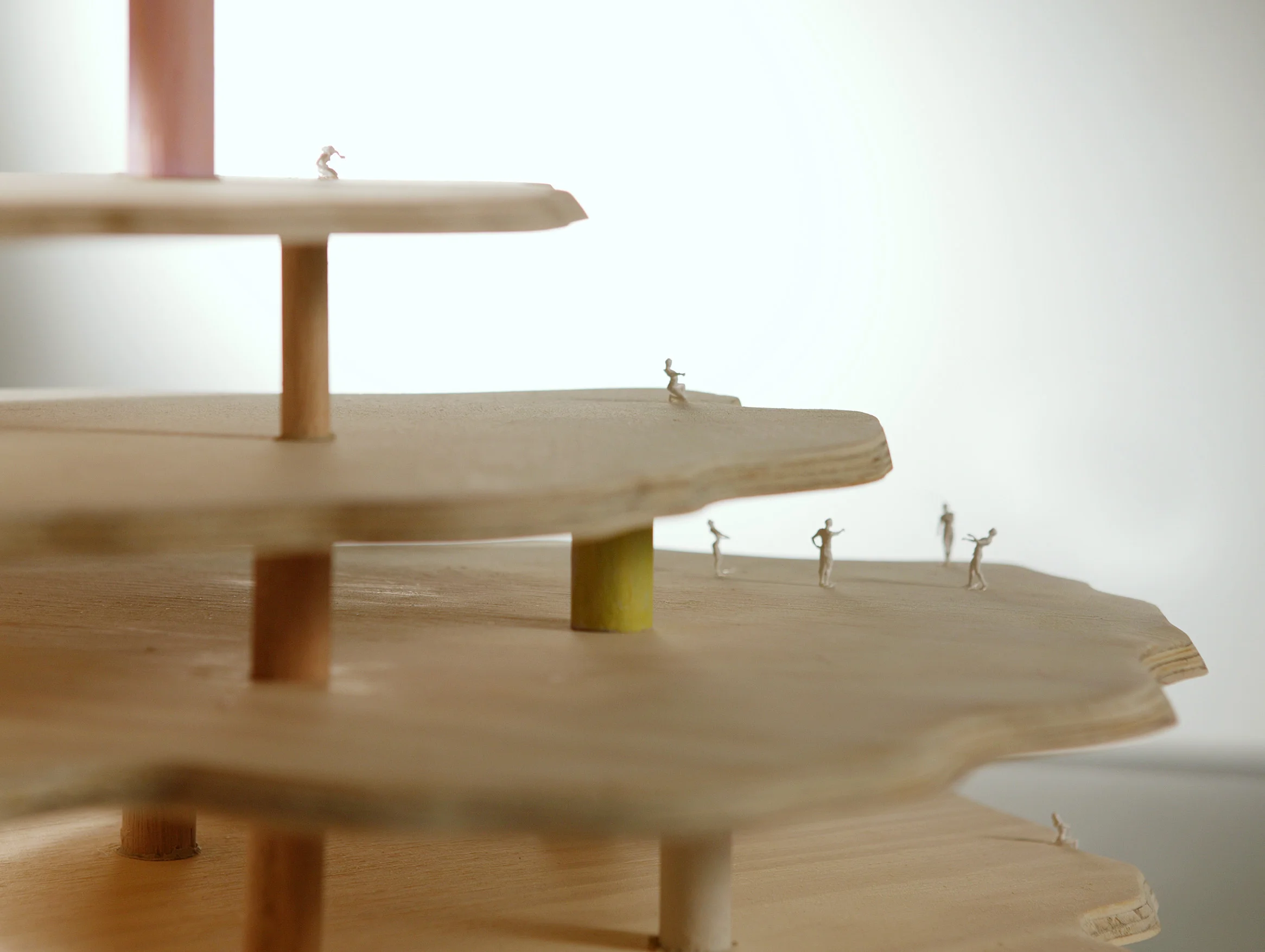 nude-topia , 2005, mixed media, dimensions variable
