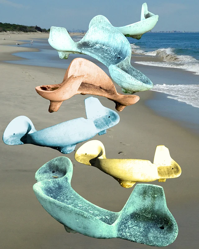 Beach/Bench , 2018, digital image, 20 x 16”