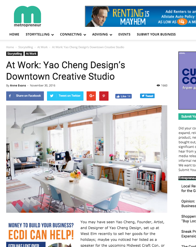 Metropreneur Yao Cheng Design studio tour