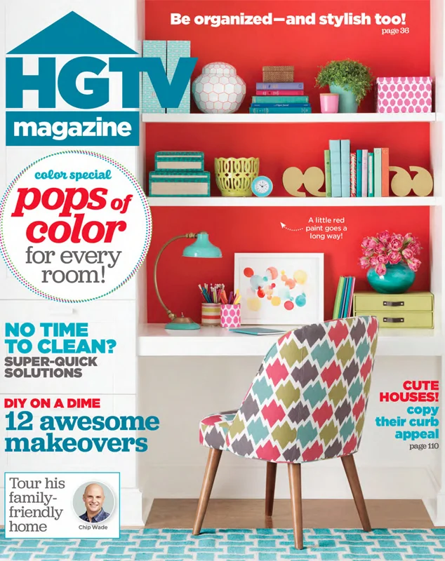 HGTV Magazine - September 2015 cover feature