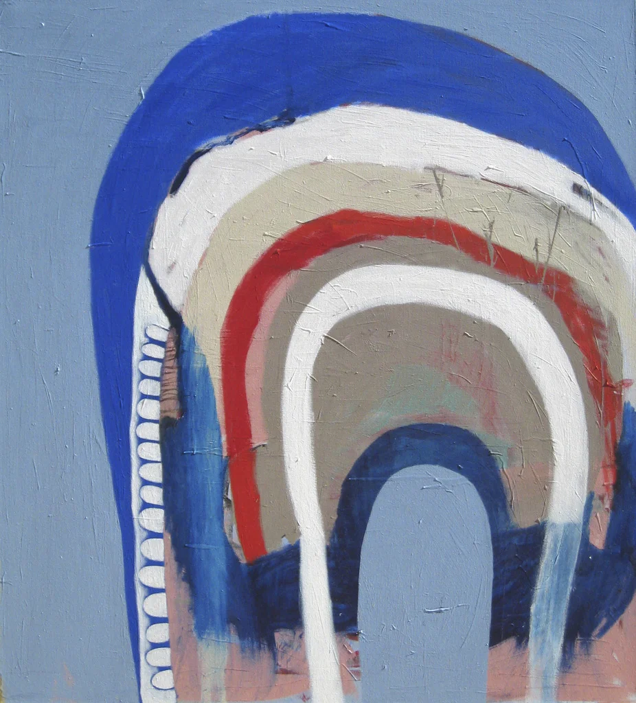 Park Entrance 2010 Acrylic on cotton canvas 152 x 137cm