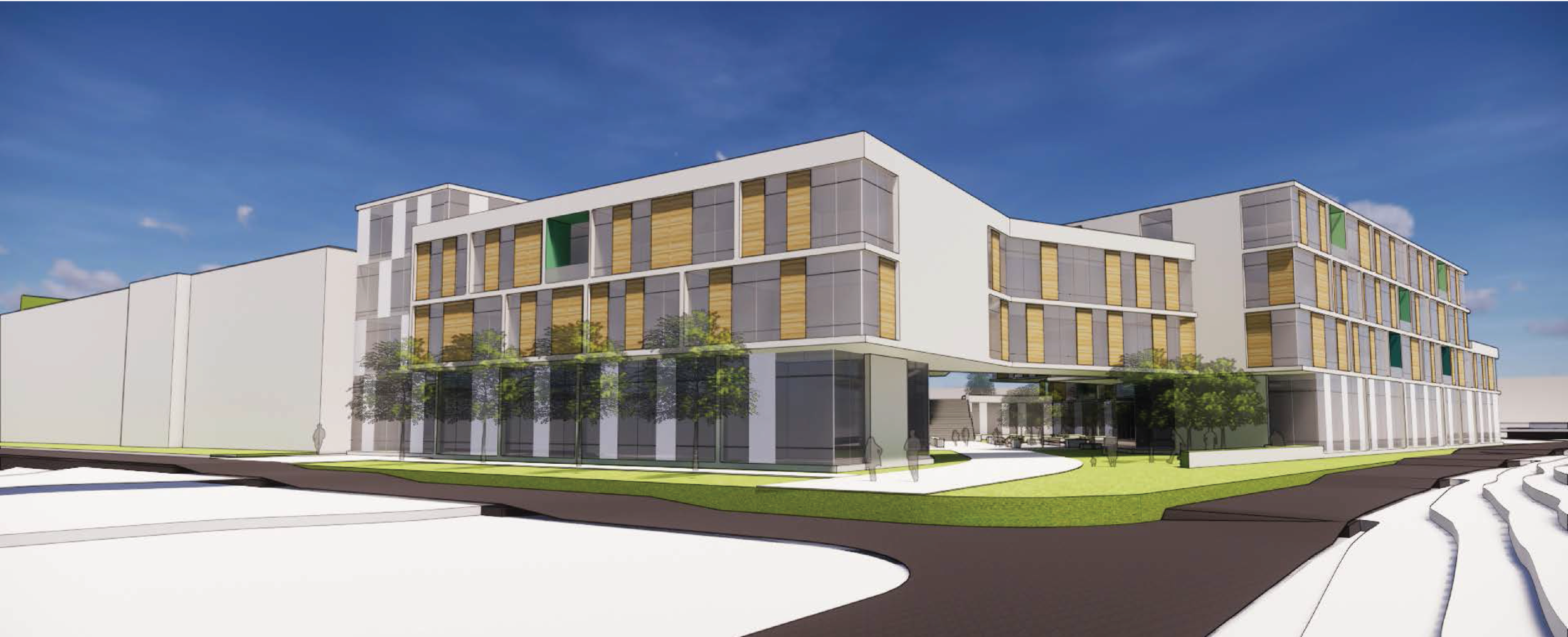 View at Southwest Entry