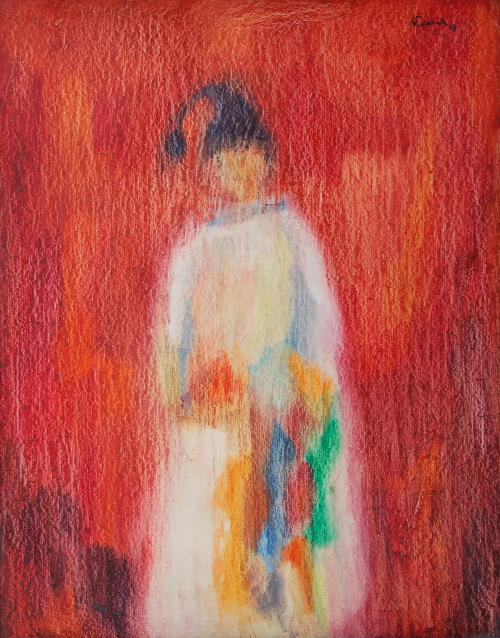 "Harlequin" 48x32 oil/board