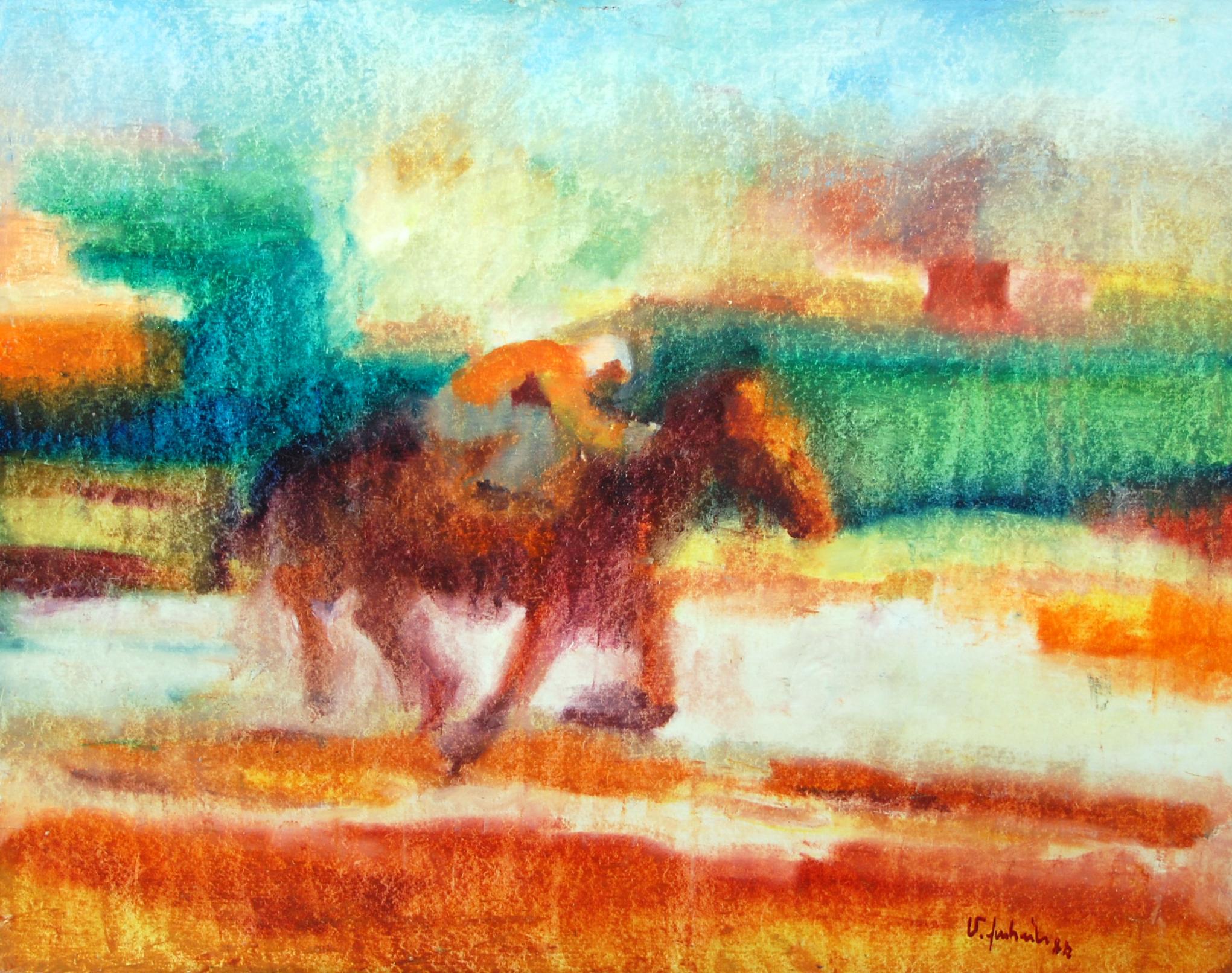 "Red Rum" 32x48 oil/board