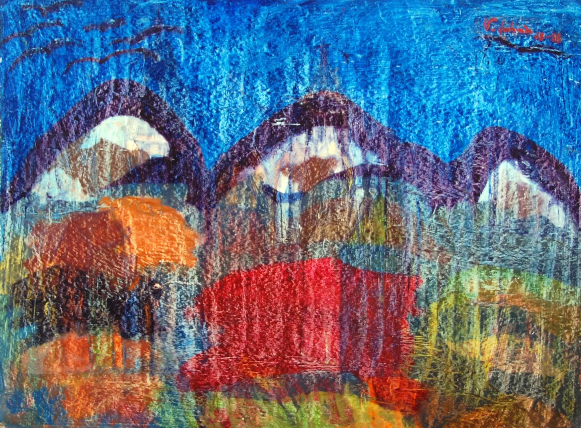 "Black Hills" 32x48 oil/board