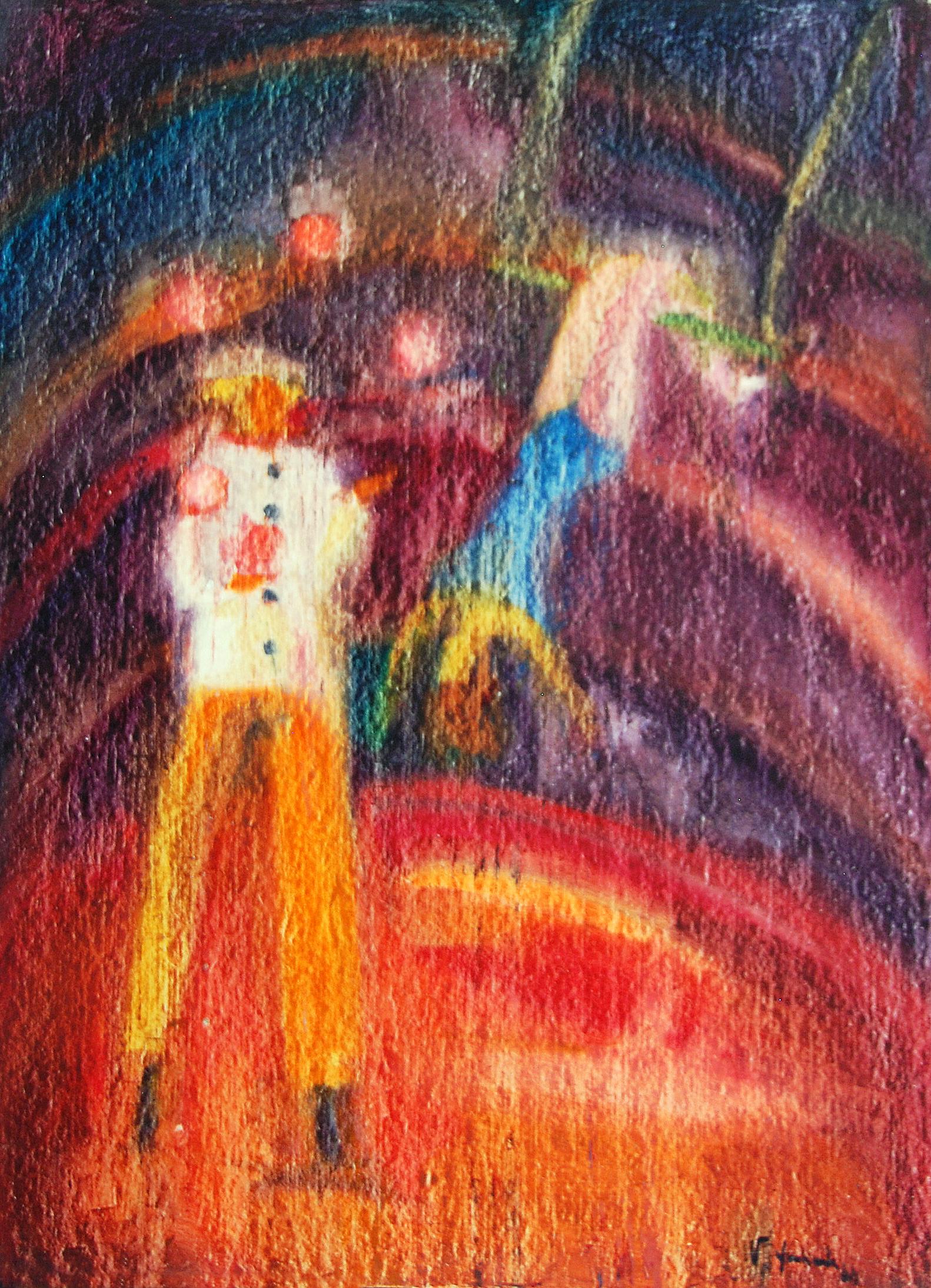 "Circus Circus" 48x32 oil/board