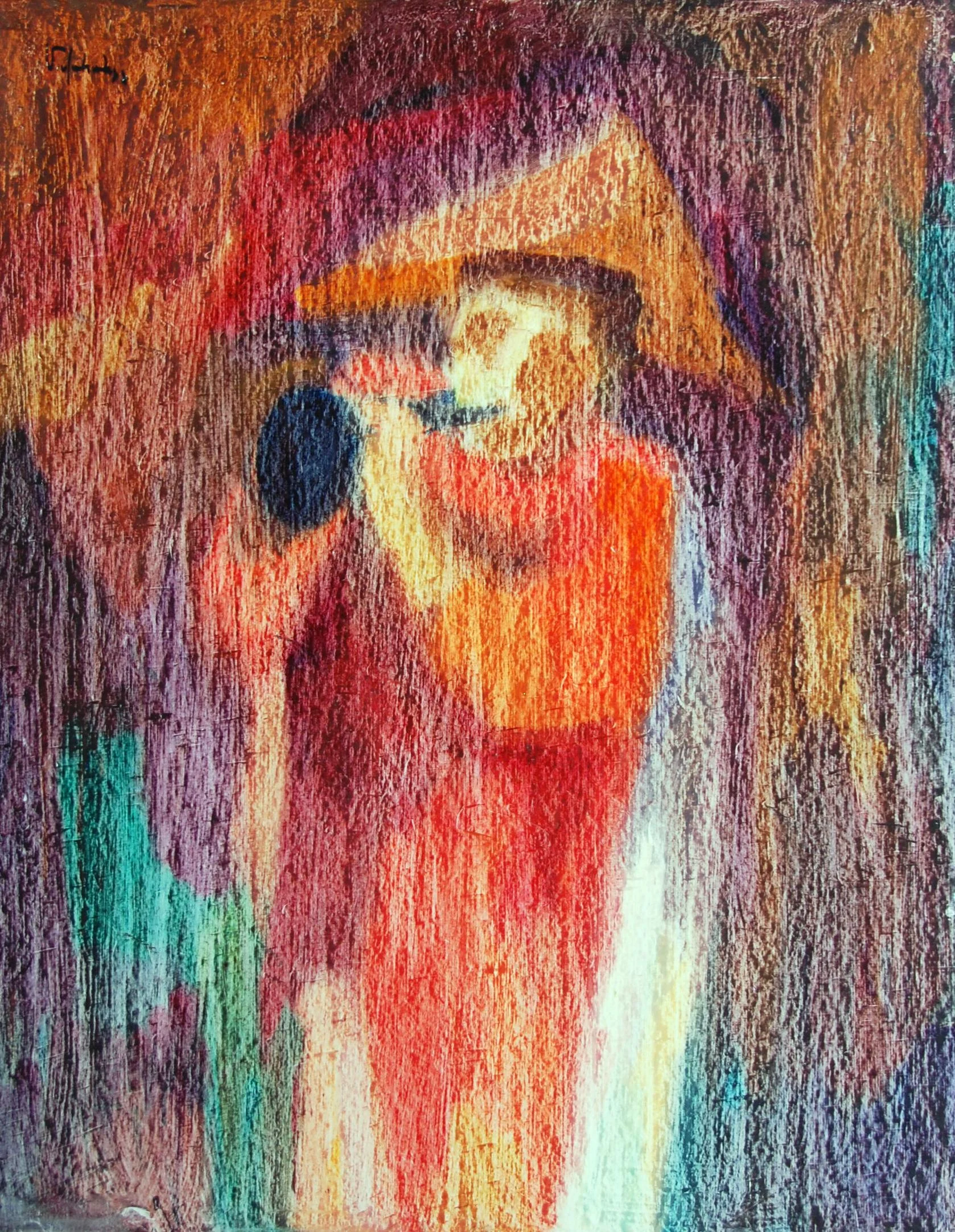 "Trivelino" 48x32 oil/board