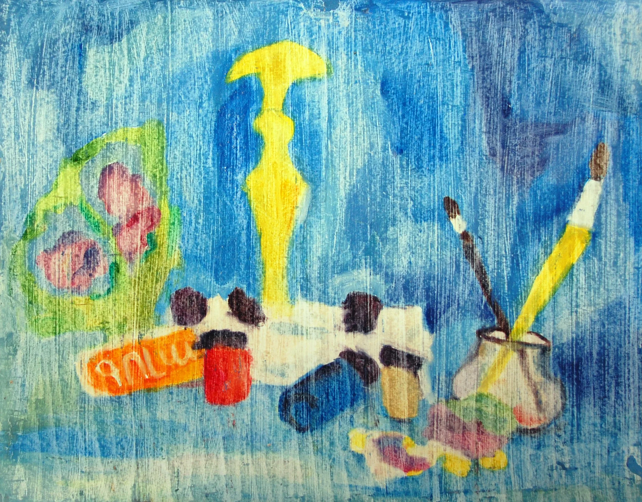 "Gouache" 32x48 oil/board