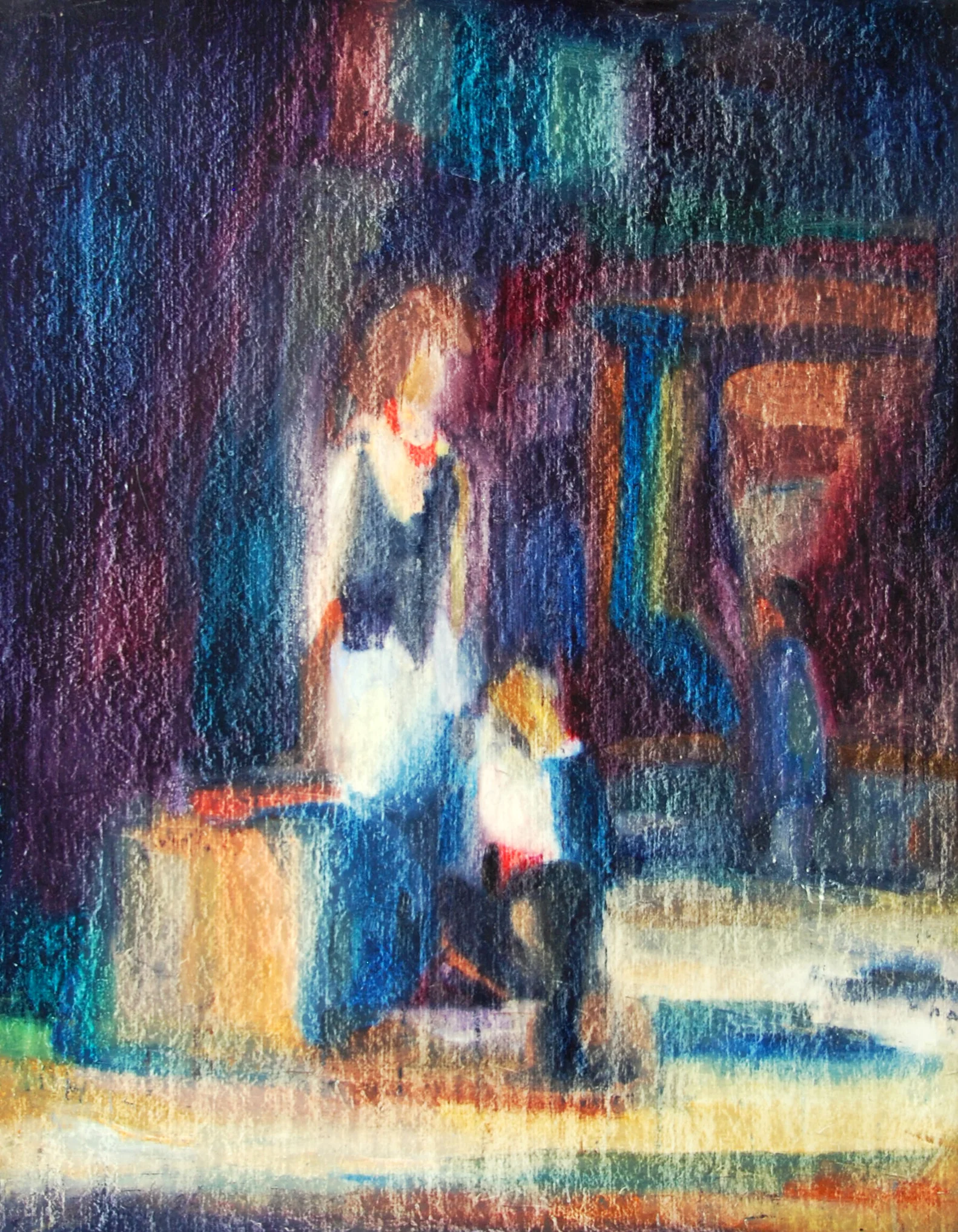 "Pirandello’s 6" 48x32 oil/board