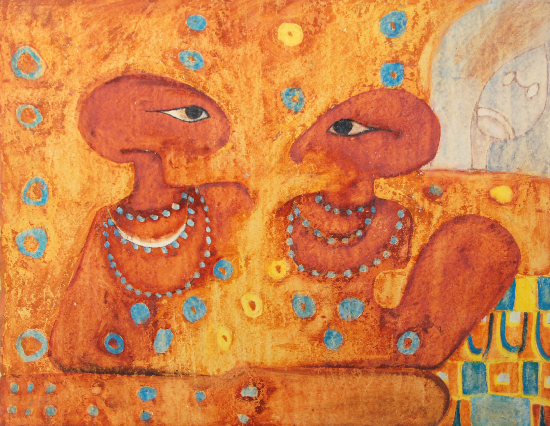 "Consort The 2" 32x48 oil/board