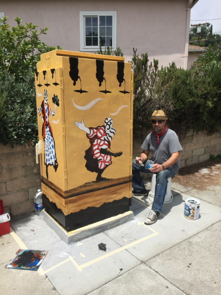 Utility Box Mural2016