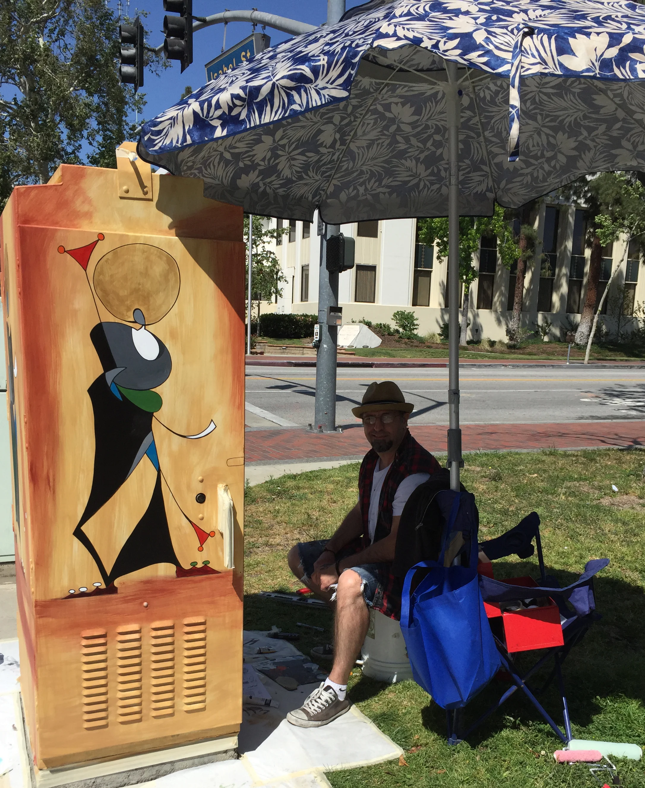 Utility Box Mural 2017