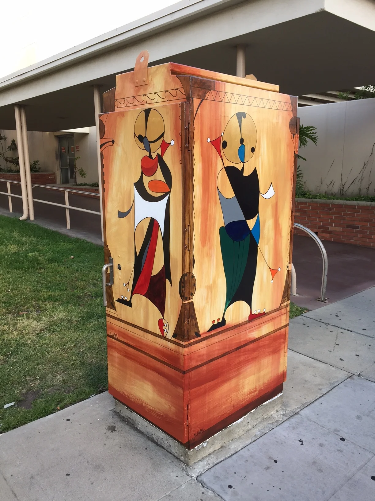 Utility Box Mural 2017