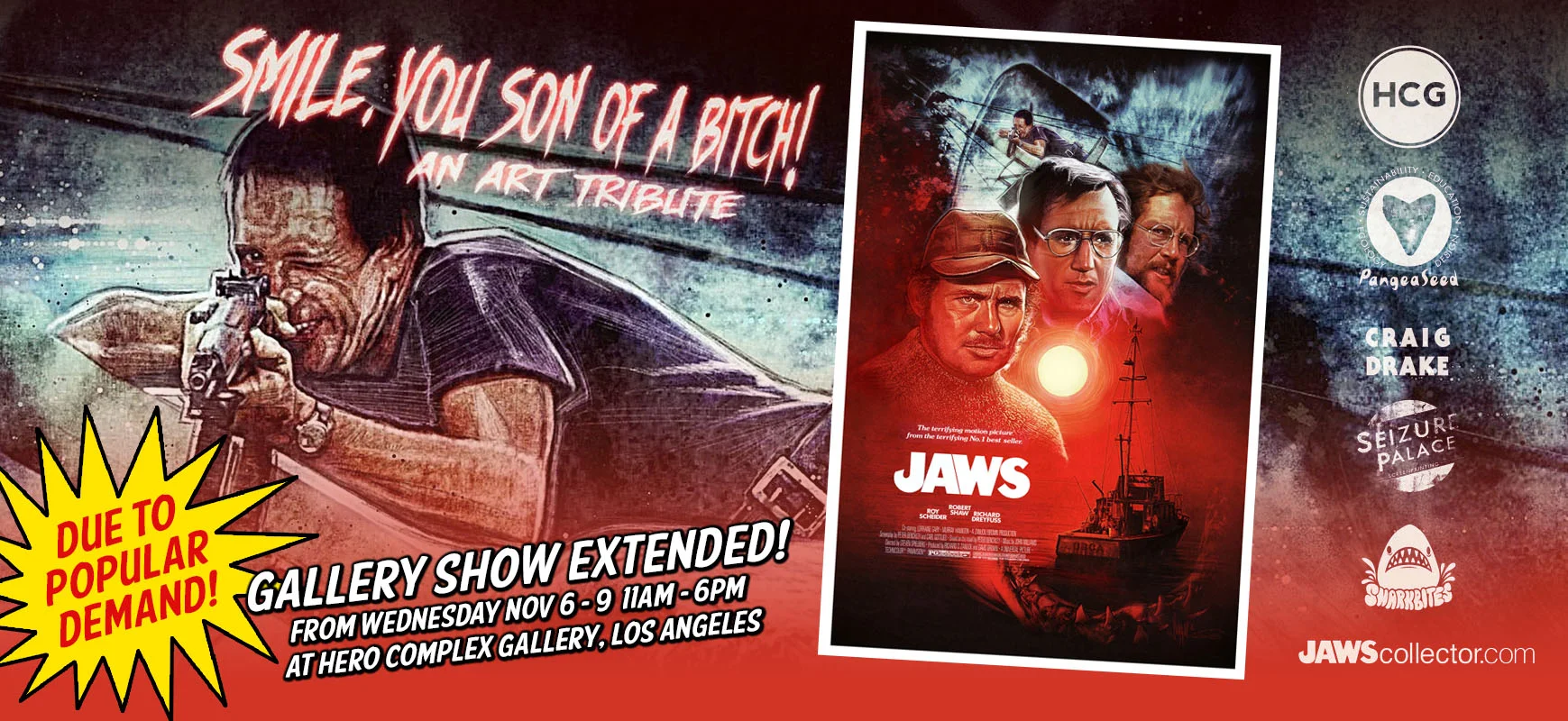UPDATE: Gallery Show has been extended! If you're in LA, you must go and visit!