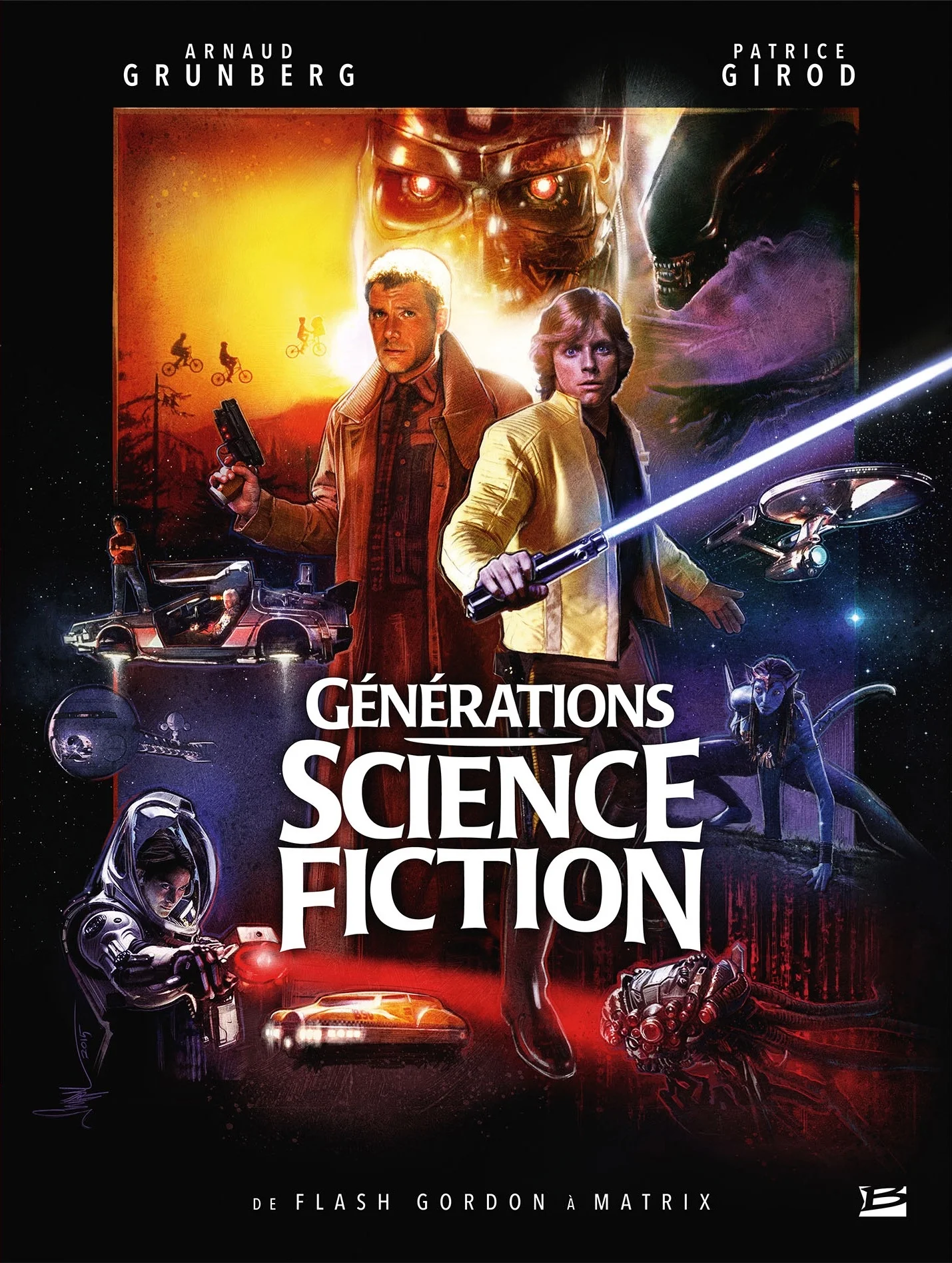 Générations Science Fiction (French Language Book Cover) Key Art by Paul Shipper. Client: Bragelonne.