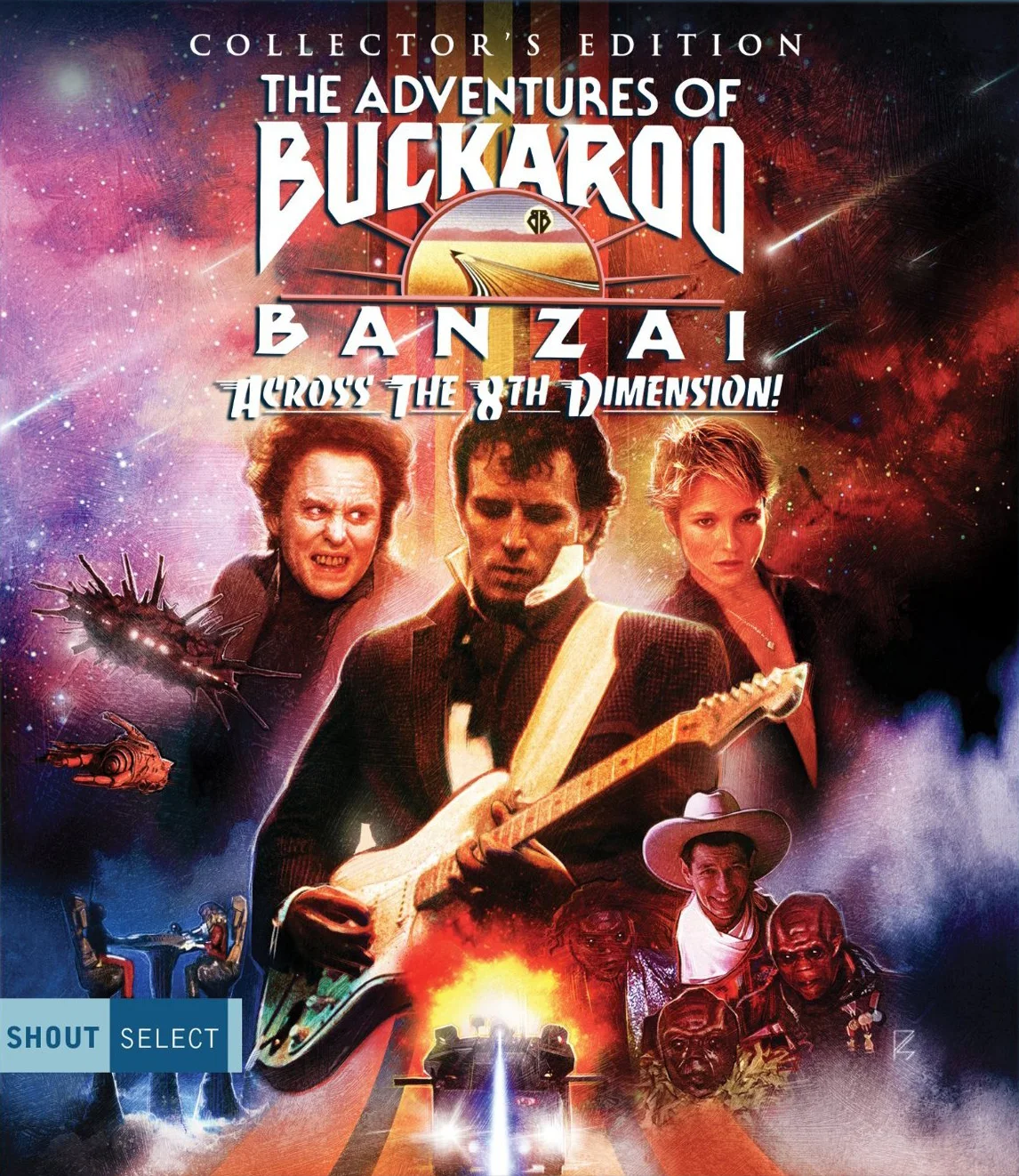 The Adventures Of Buckaroo Banzai: Across The 8th Dimension | Shout Factory | Key Art by Paul Shipper 2016