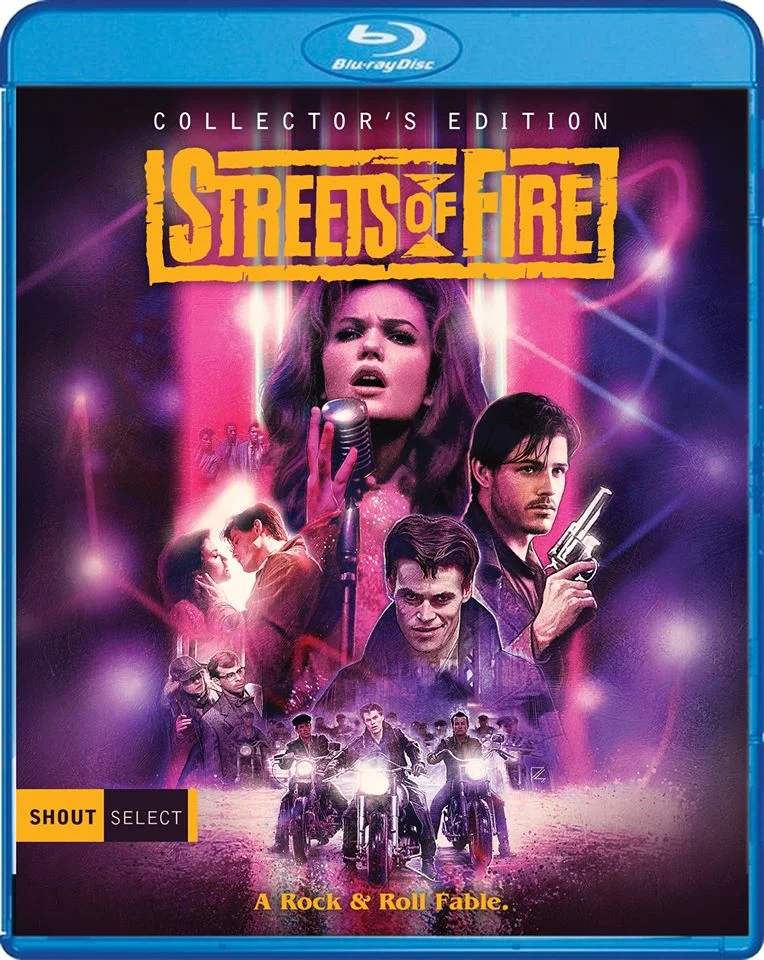 Streets Of Fire (Collector's Edition) | Shout Factory | Blu-ray Cover Art by Paul Shipper 2016.