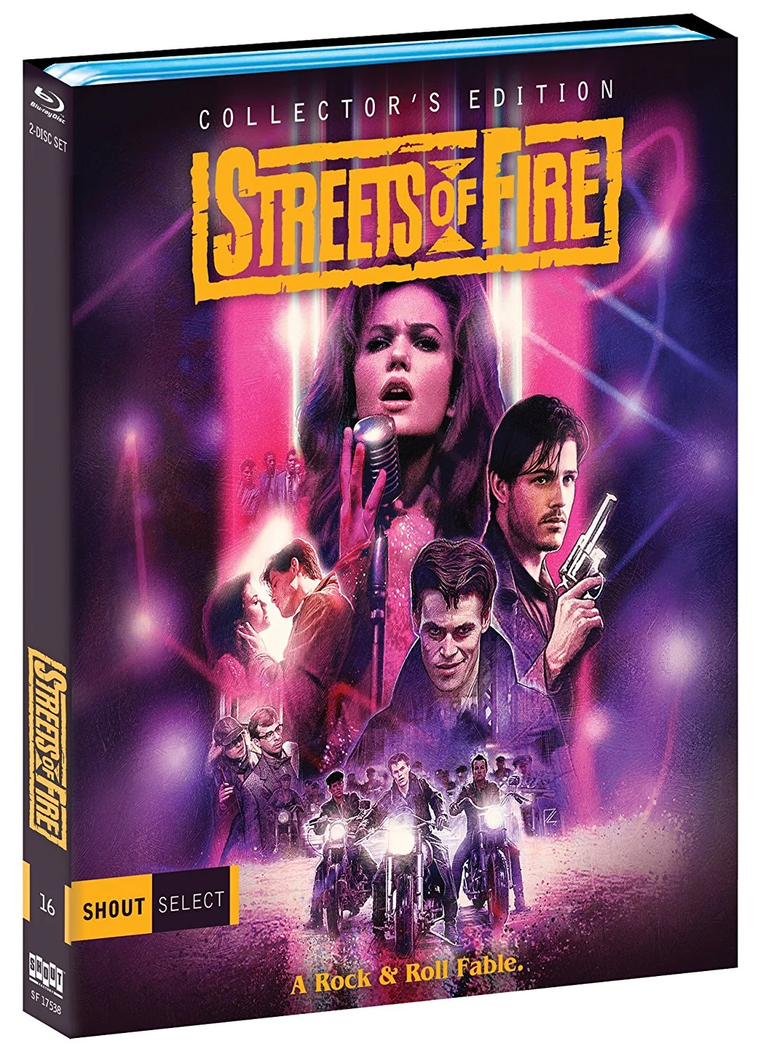 Streets Of Fire (Collector's Edition) | Shout Factory | Blu-ray Cover Art by Paul Shipper 2016.