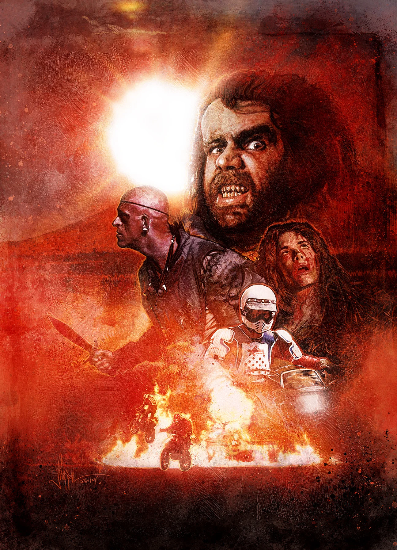 The Hills Have Eyes: Part II | Arrow Video | Limited Edition Cover Art by Paul Shipper 2019.