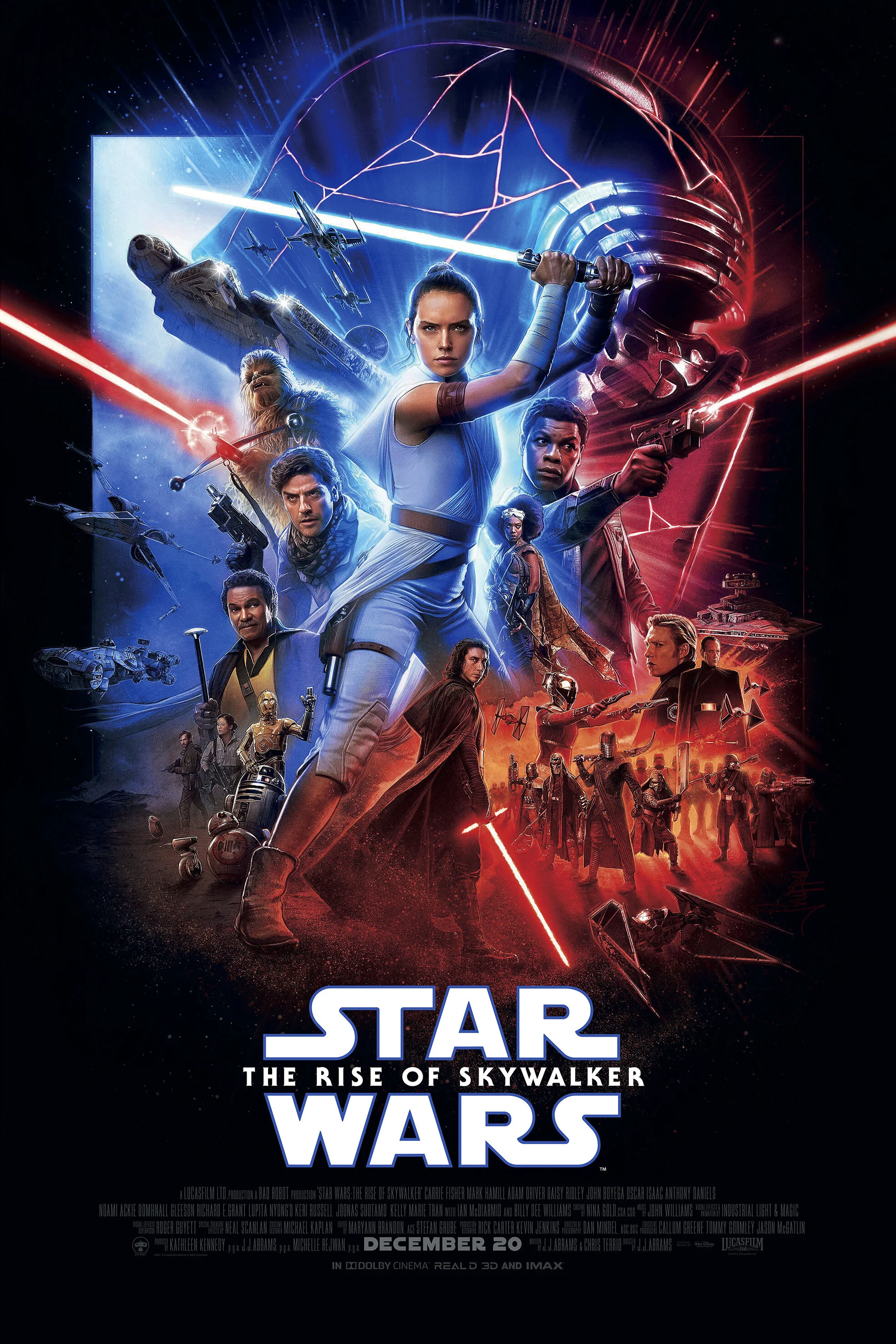 Star Wars: The Rise Of Skywalker | International Film Poster | Movie Poster Art by Paul Shipper 2019