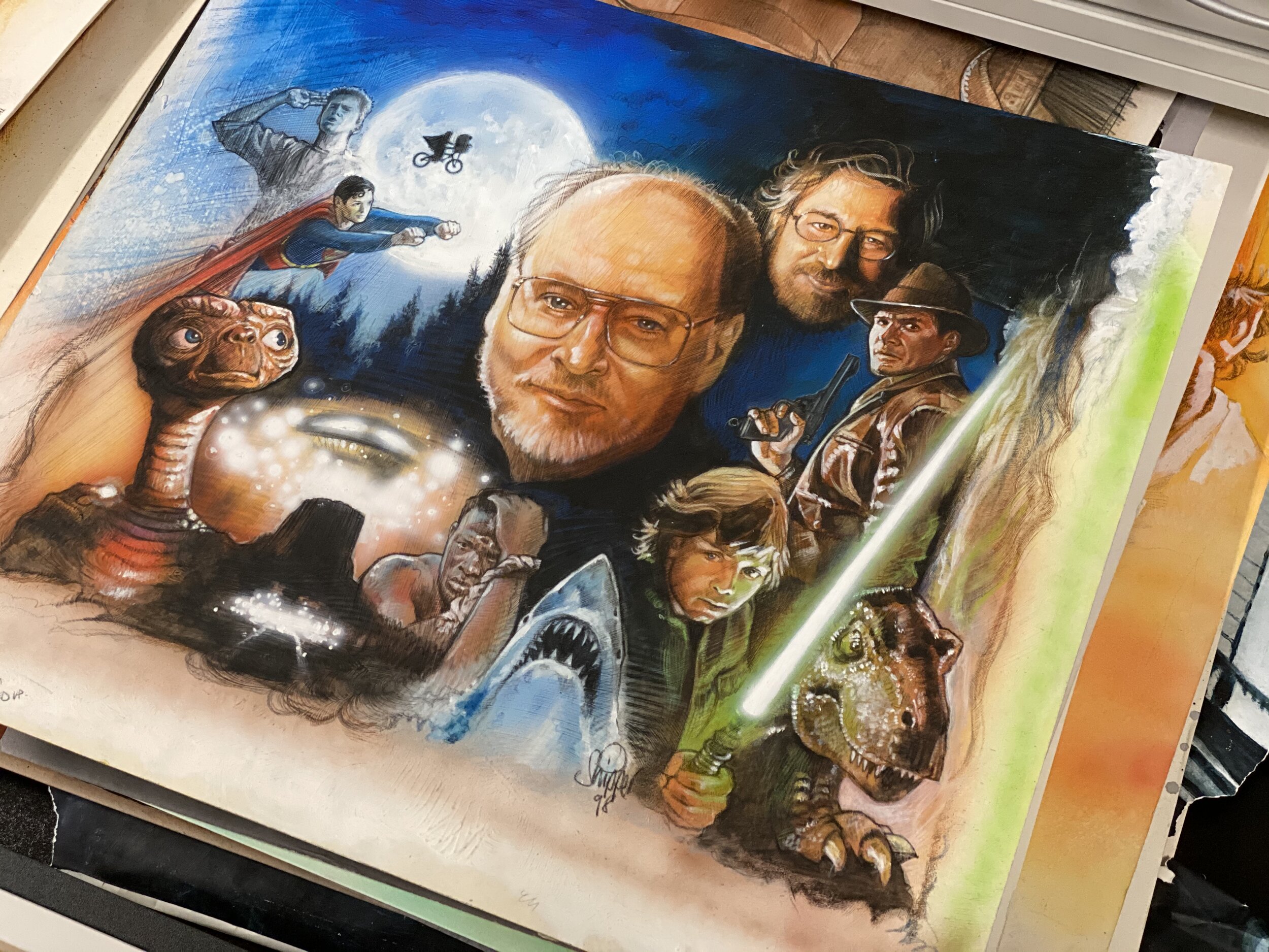 John Williams Tribute painting 1998