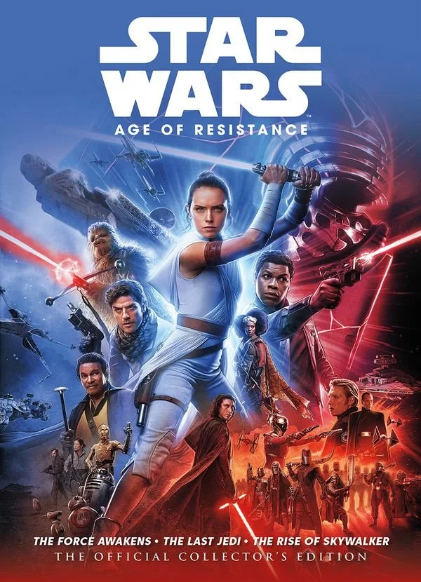 Star Wars: Age Of Resistance | Official Collector's Edition Book Cover Key Art by Paul Shipper 2020.