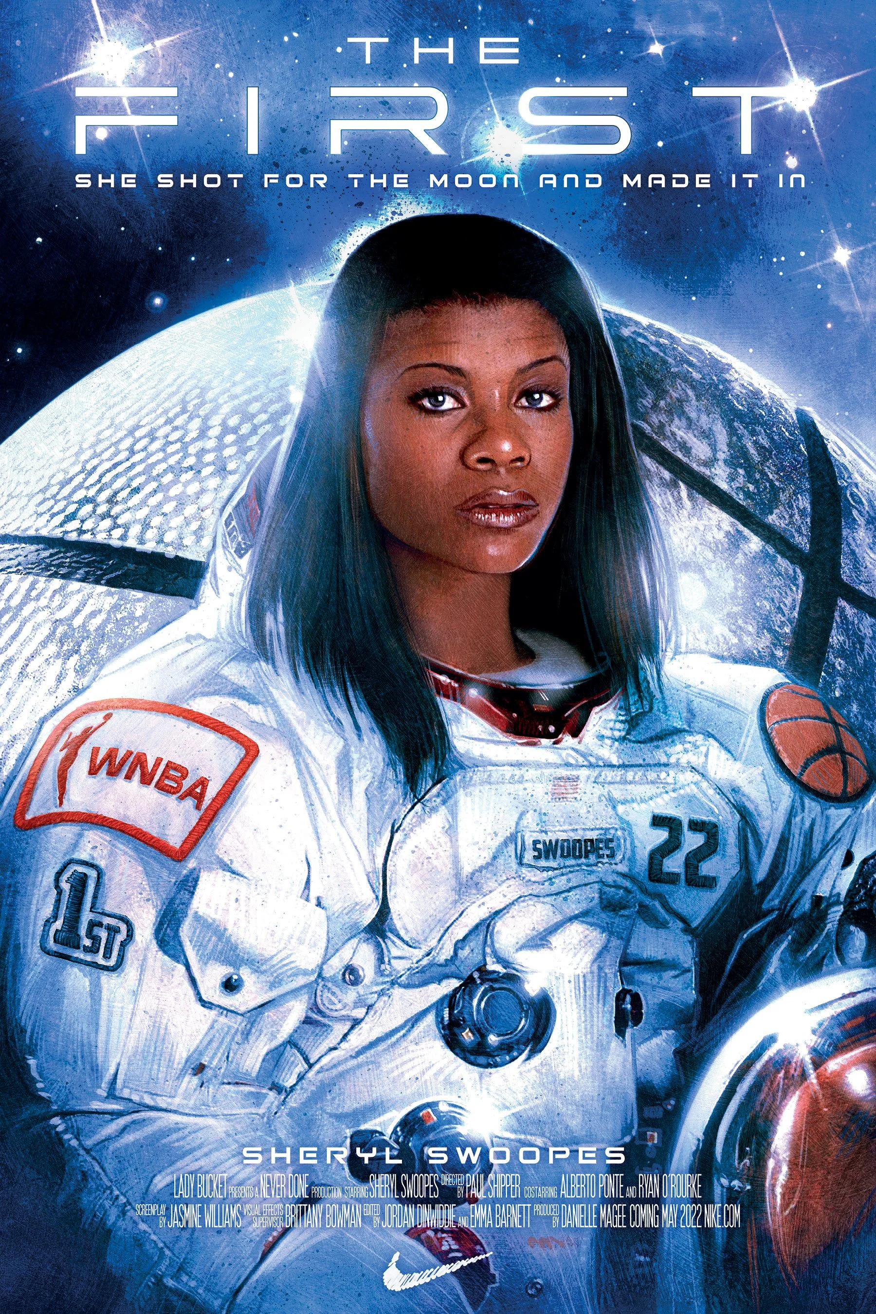 Nike x WNBA | The First | Advertising Key Art by Paul Shipper Studio 2022