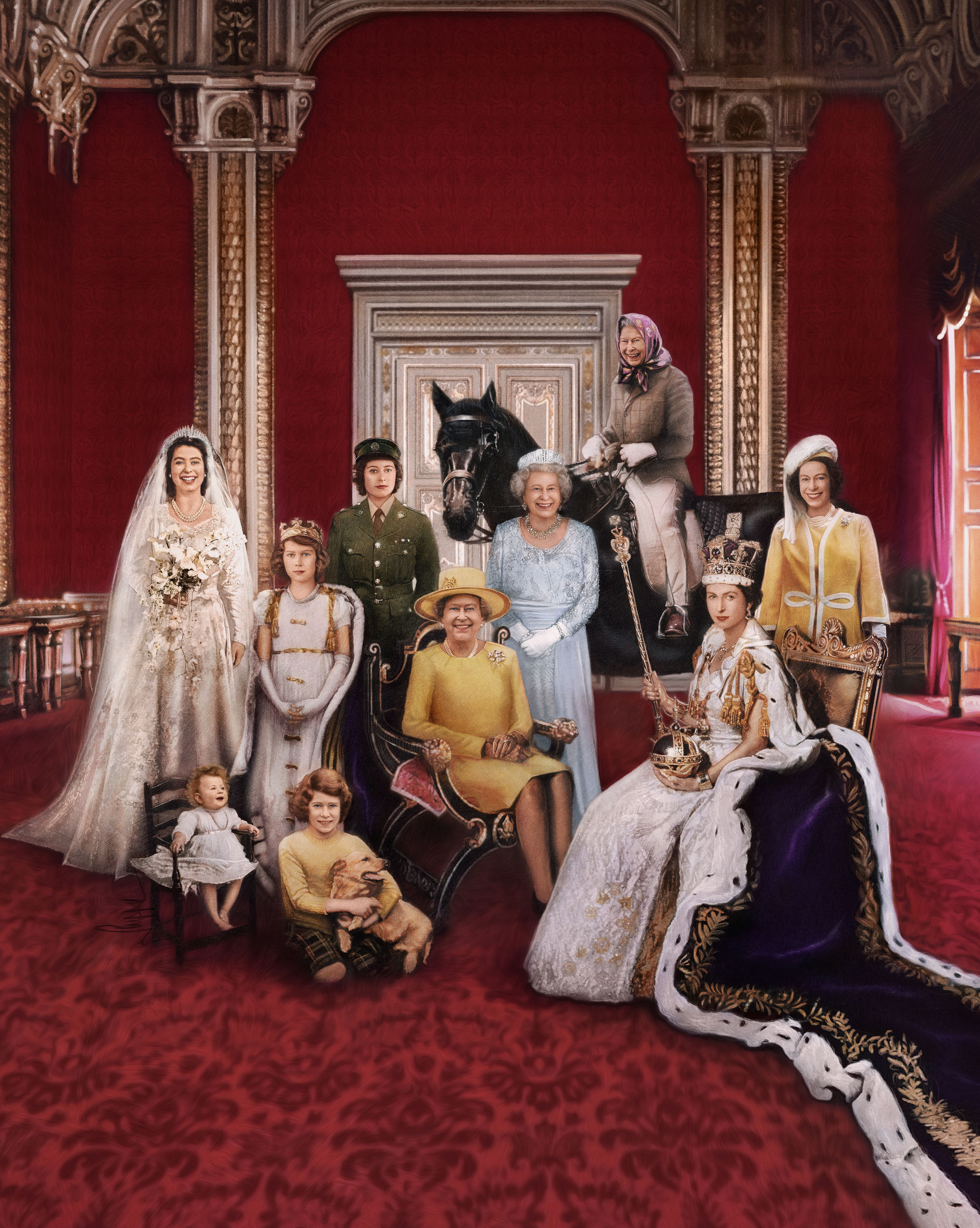 A Royal Portrait for The Queen’s Platinum Jubilee | Vodafone | Key Art by Paul Studio 2022