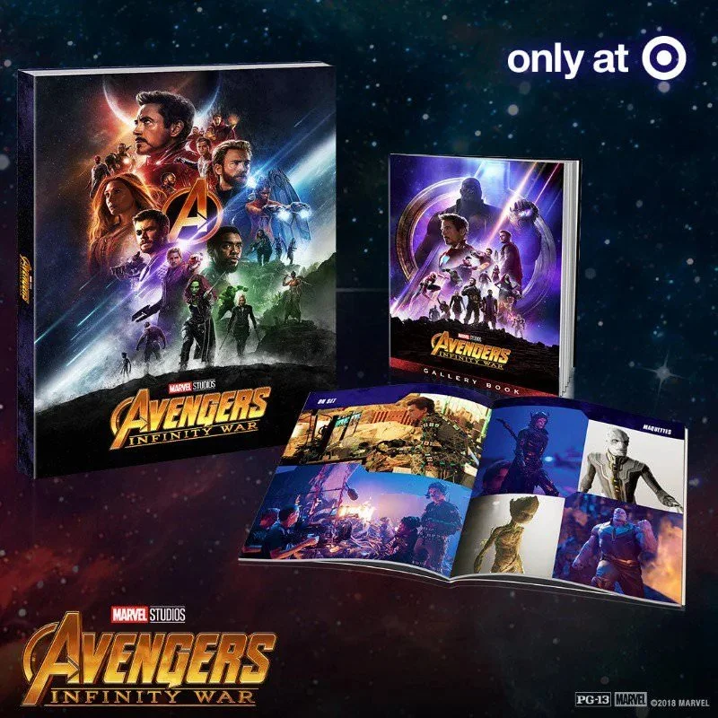 Avengers: Infinity War | Target Exclusive 4K / Blu-ray Release | Cover Art by Paul Shipper 