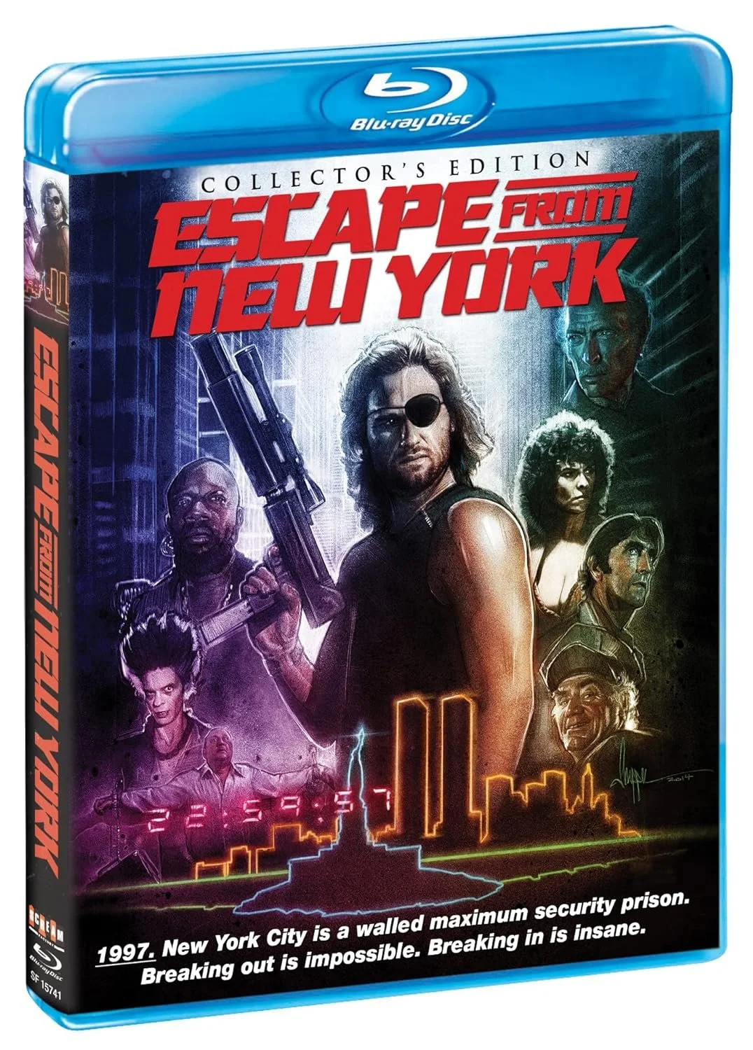 Escape From New York | Shout Factory | Collector’s Edition | Blu-ray Key Art by Paul Shipper 2014.
