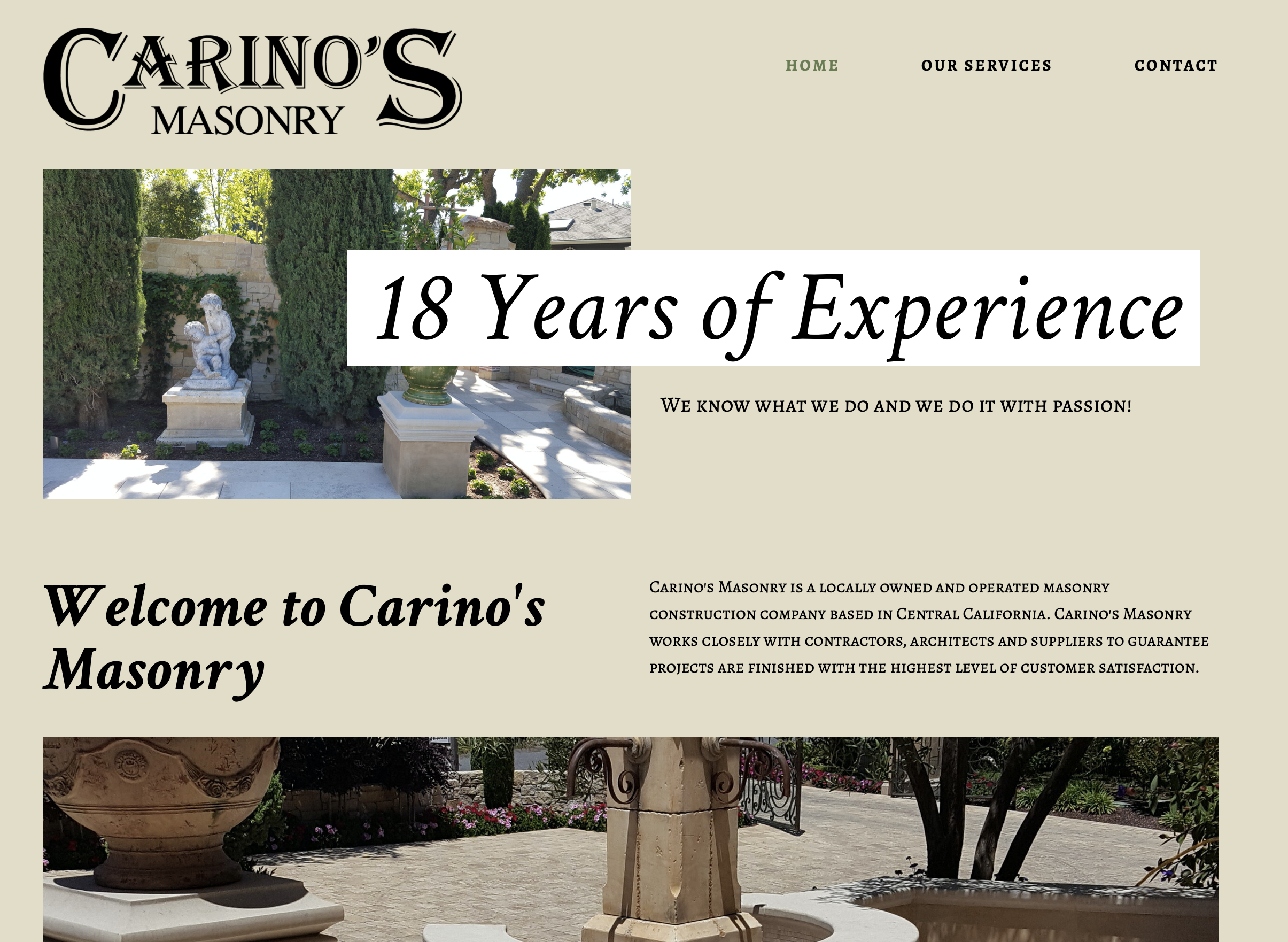 Carino's Masonry